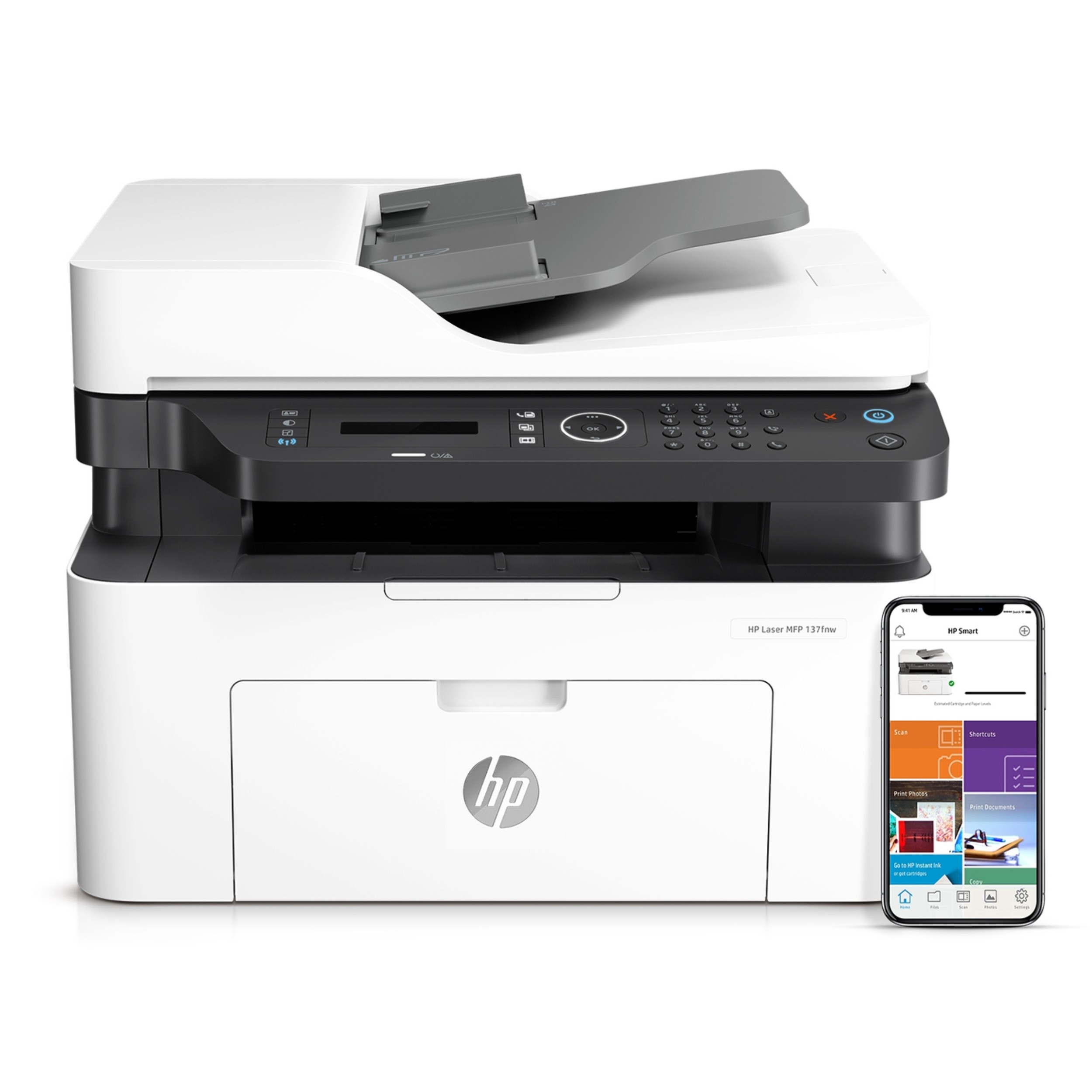 HP Laser MFP 137fnw Multifunction Printer