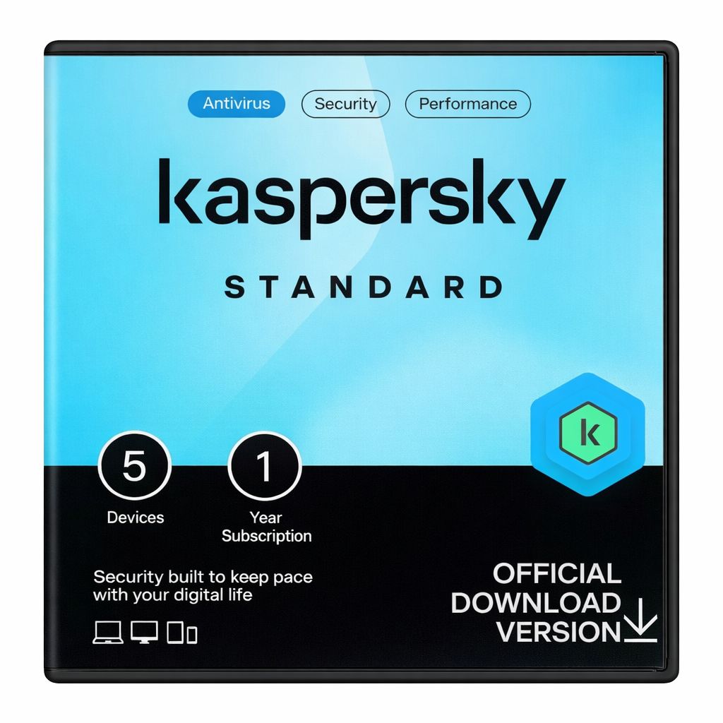 Kaspersky Standard (5 Devices, 1 Year)