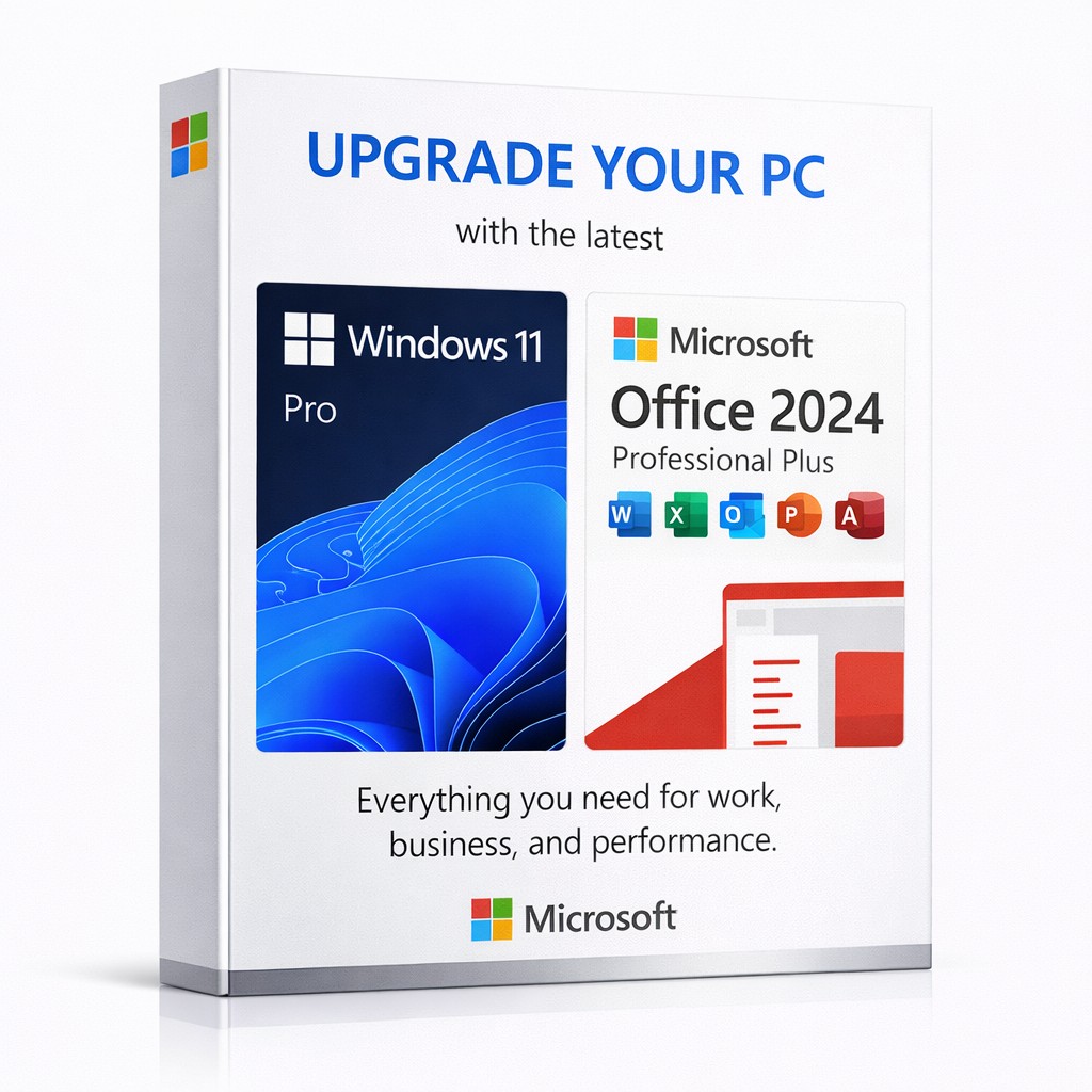 Upgrade to Windows 11 Pro + Office 2024 for Ultimate Productivity